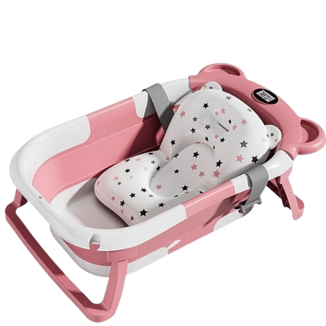 Bañera con termometro para bebes MoreFeel